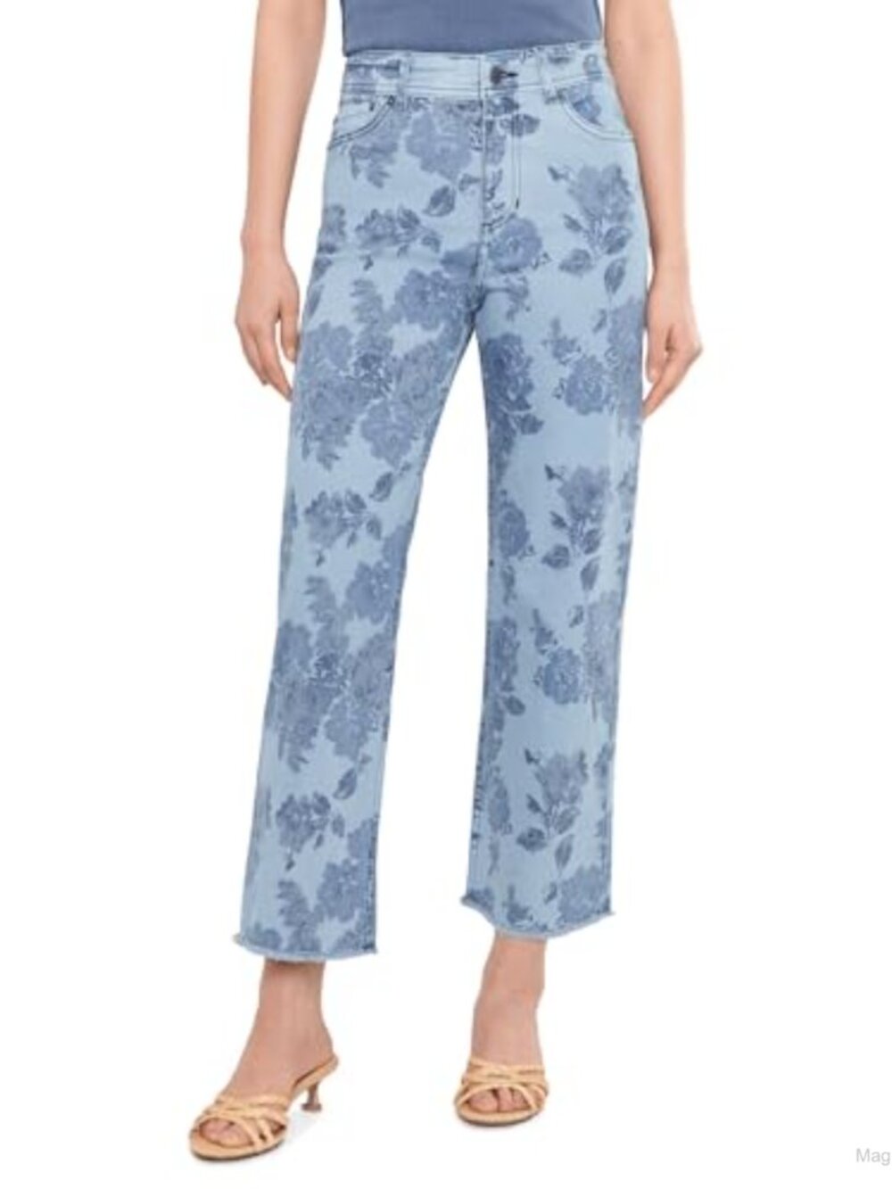 Toad&Co Balsam Cutoff Wide Leg High Rise Jeans Organic Cotton Ankle